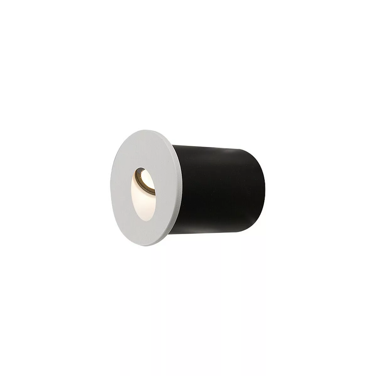 Wandeinbauleuchte LED schwarz/weiß OIA günstig online kaufen