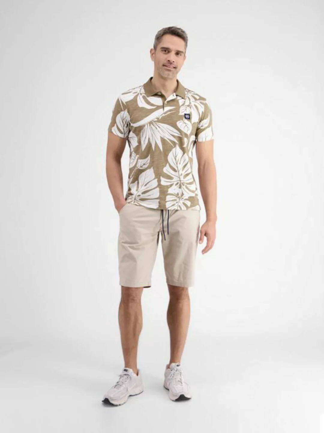 LERROS Poloshirt LERROS Poloshirt im Hawaiian-Style günstig online kaufen