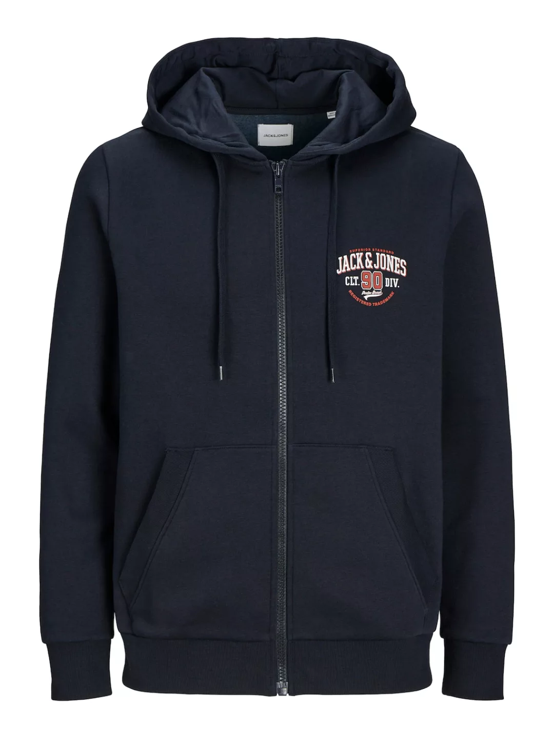 Jack & Jones Kapuzensweatjacke "JJLOGO SWEAT ZIP HOOD 2 COL" günstig online kaufen