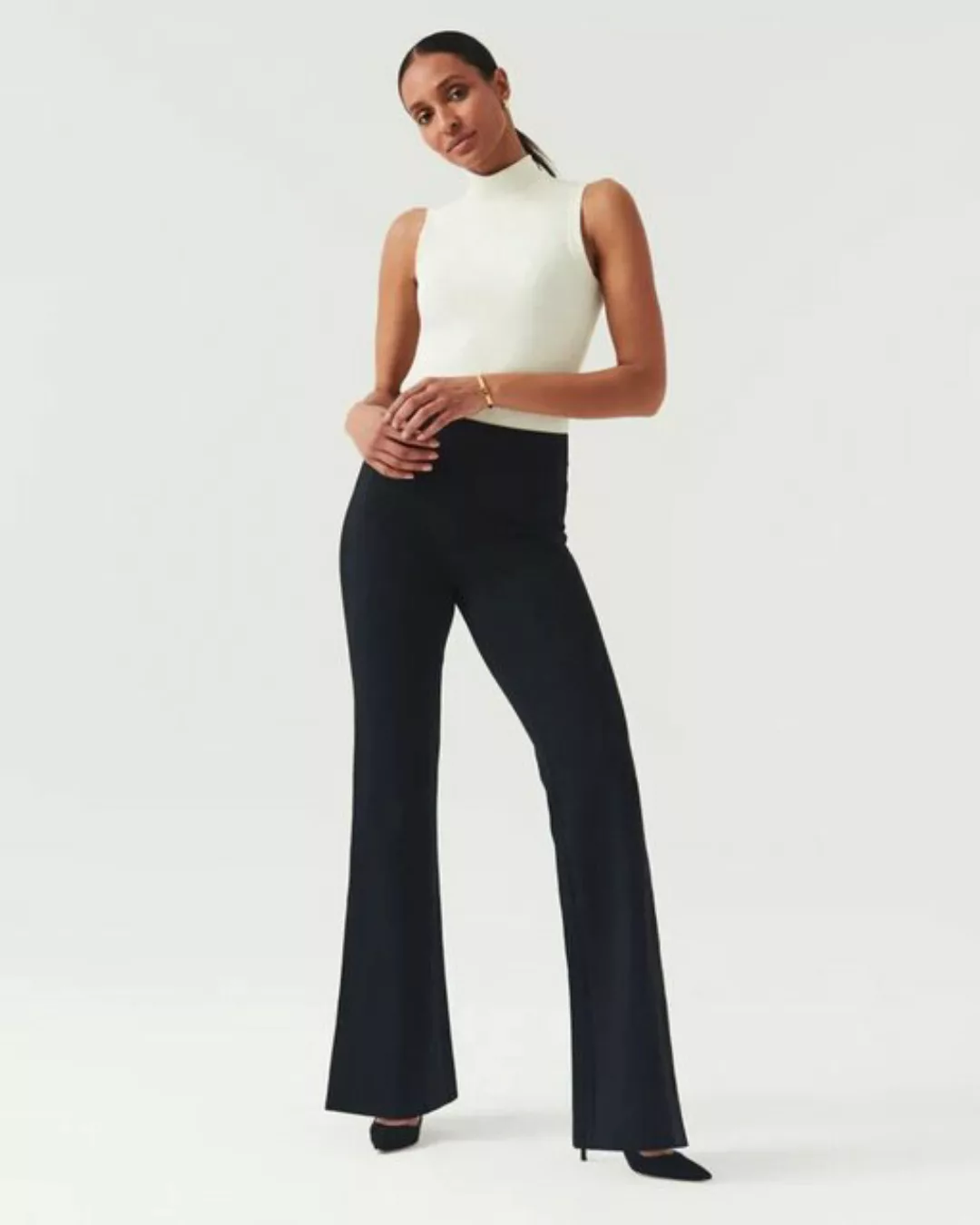 Spanx Jerseyhose The Perfect Trouser, Split Hem Wide Leg, The Perfect Pant günstig online kaufen