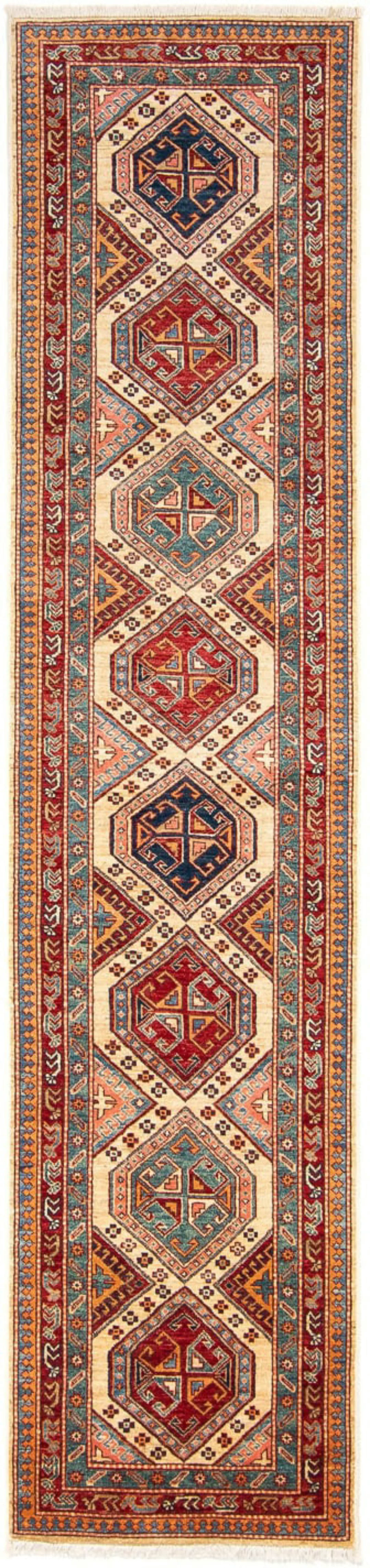 morgenland Orientteppich »Ziegler - Kazak - 309 x 74 cm - mehrfarbig«, rech günstig online kaufen