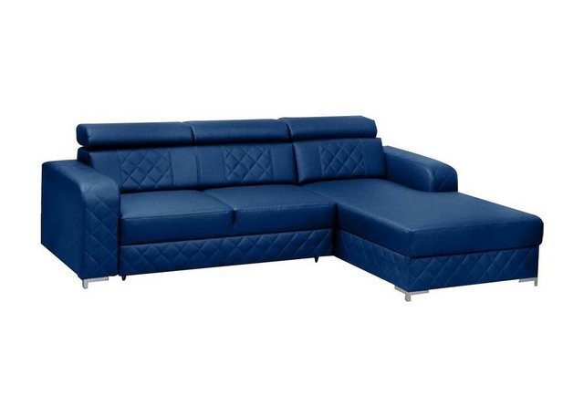 Xlmoebel Ecksofa Moderne Wohnlandschaft aus Leder und Samt, Design Möbel, H günstig online kaufen