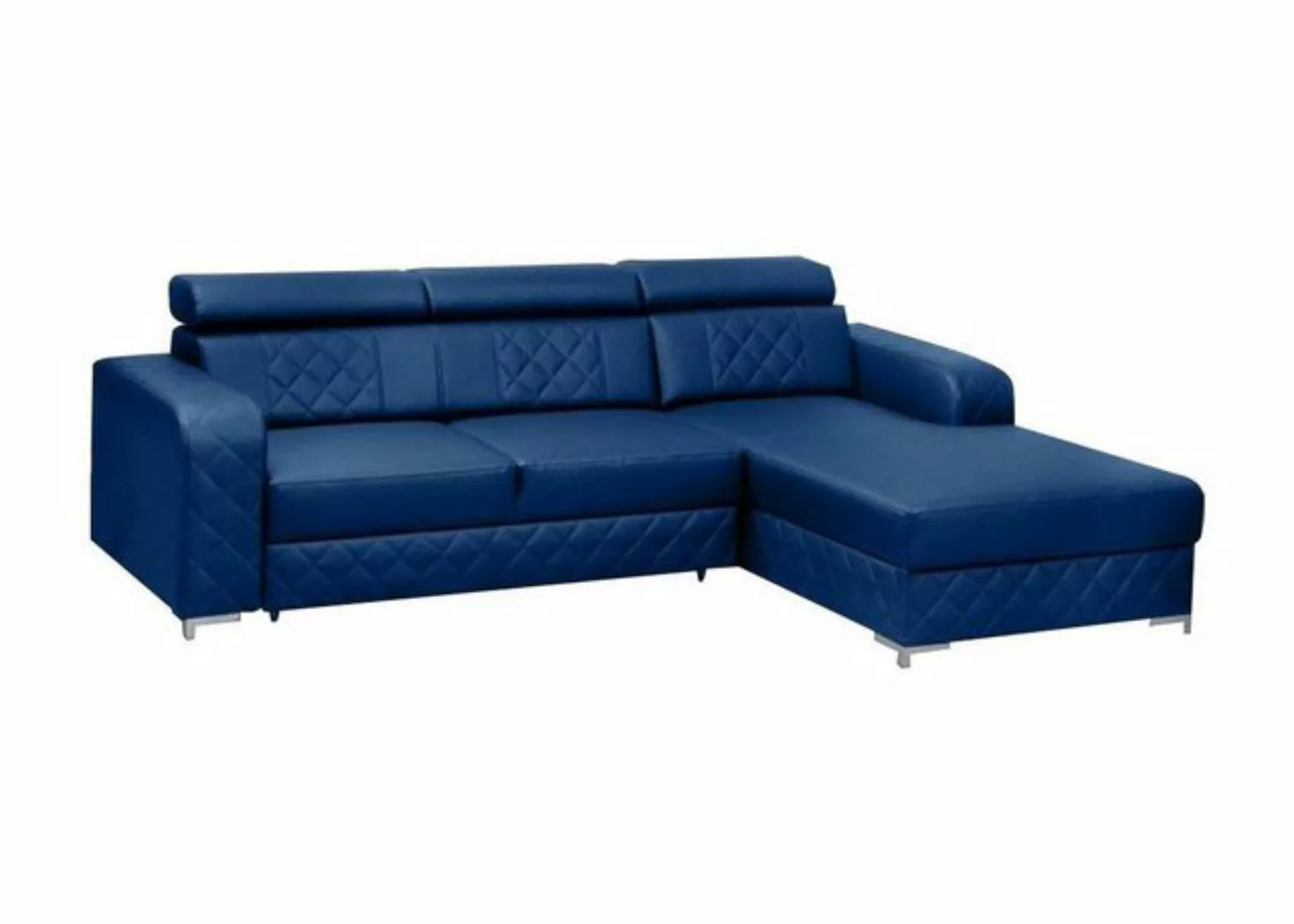 Xlmoebel Ecksofa Moderne Wohnlandschaft aus Leder und Samt, Design Möbel, H günstig online kaufen