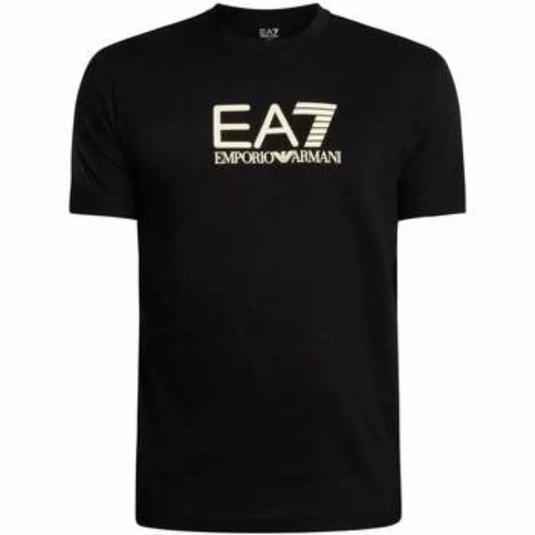Emporio Armani EA7  T-Shirts & Poloshirts 7M000224 AF10375-M1013 BEIGE/BLAC günstig online kaufen