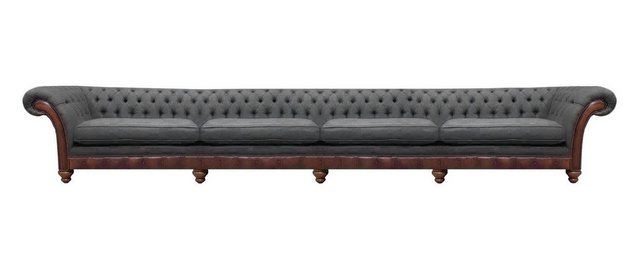 JVmoebel Chesterfield-Sofa Polstermöbel Sofa Couch Viersitzer Wohnzimmer Po günstig online kaufen