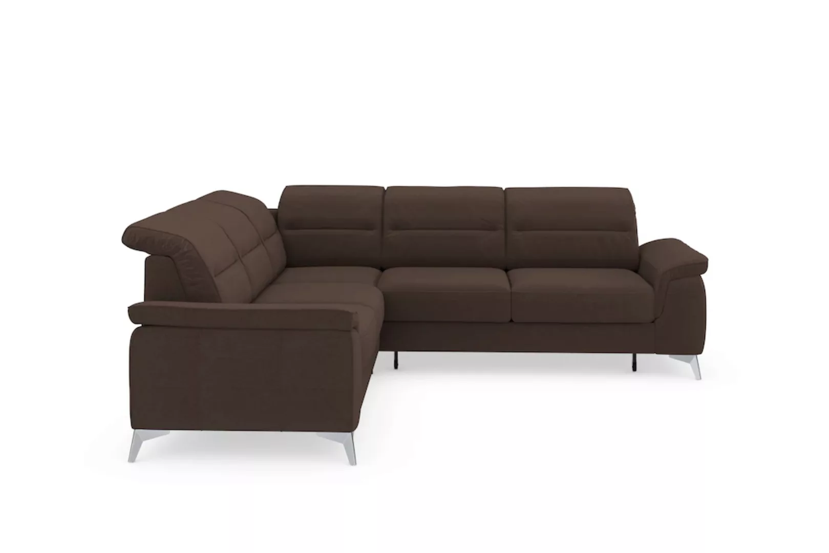 sit&more Ecksofa "Sinatra L-Form", optional mit Kopfteilverstellung und Arm günstig online kaufen