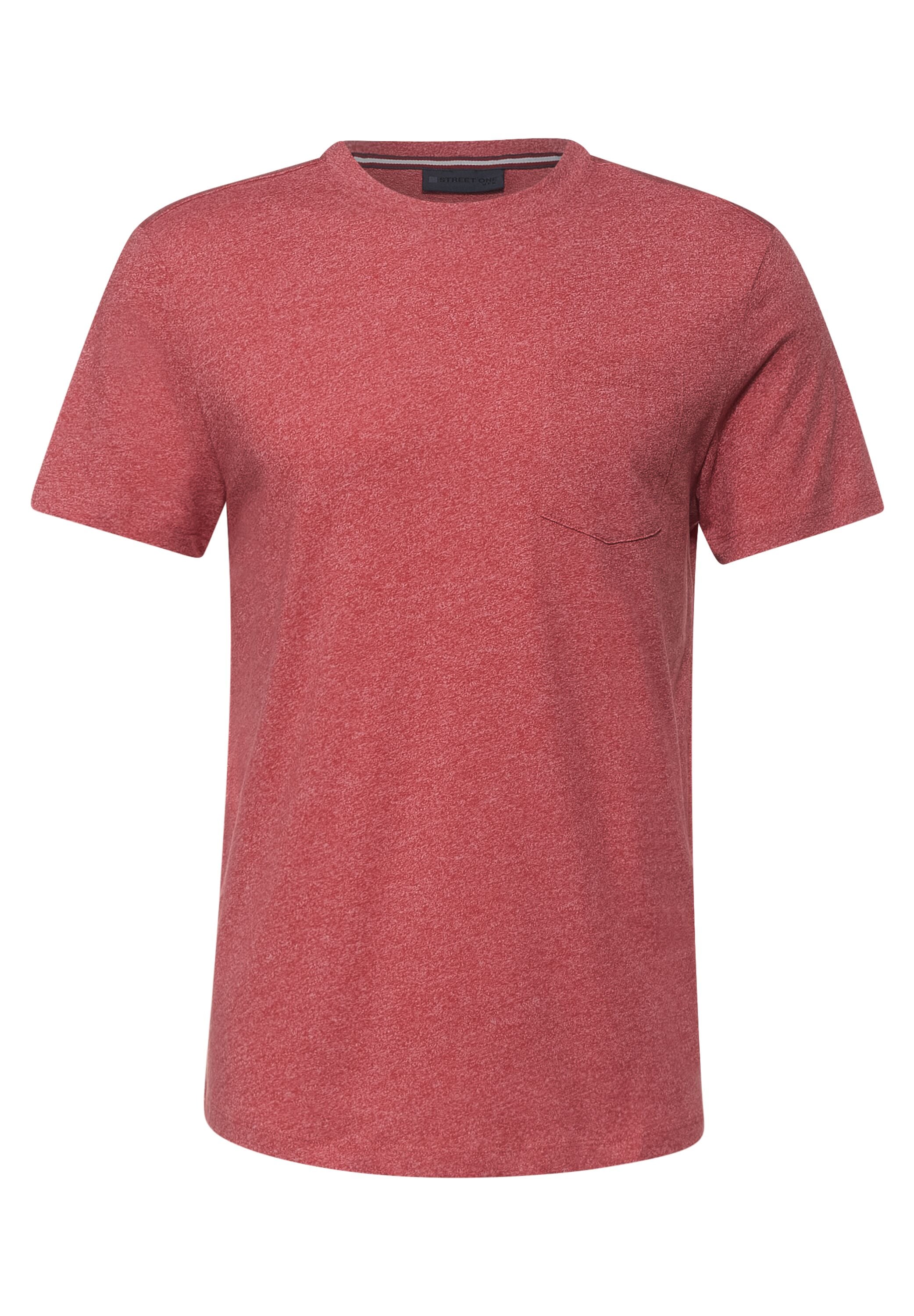 STREET ONE MEN T-Shirt, mit Brusttasche günstig online kaufen