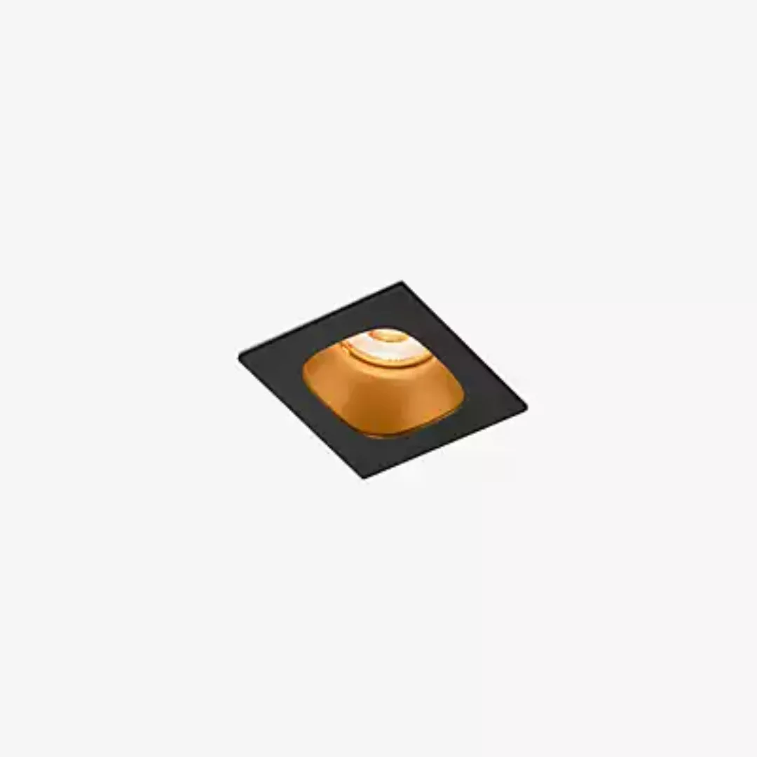 Wever & Ducré Pirro 1.0 Einbaustrahler LED, schwarz/gold günstig online kaufen