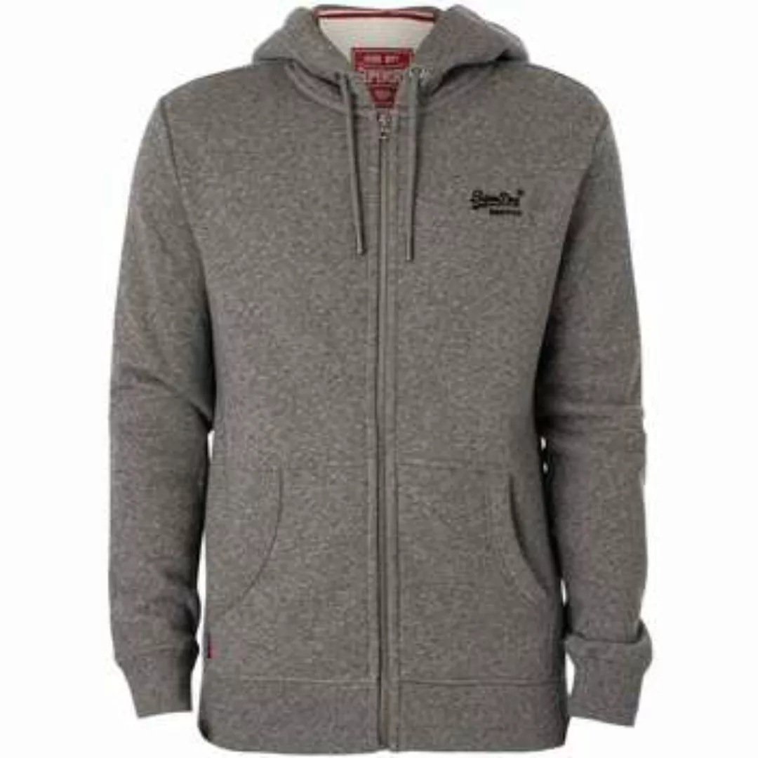 Superdry  Sweatshirt Essential Logo-Kapuzenpullover Mit Reißverschluss günstig online kaufen