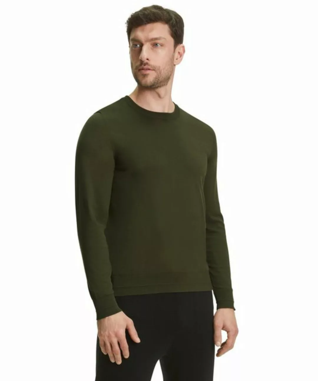 FALKE Strickpullover mit Bio-Baumwolle günstig online kaufen