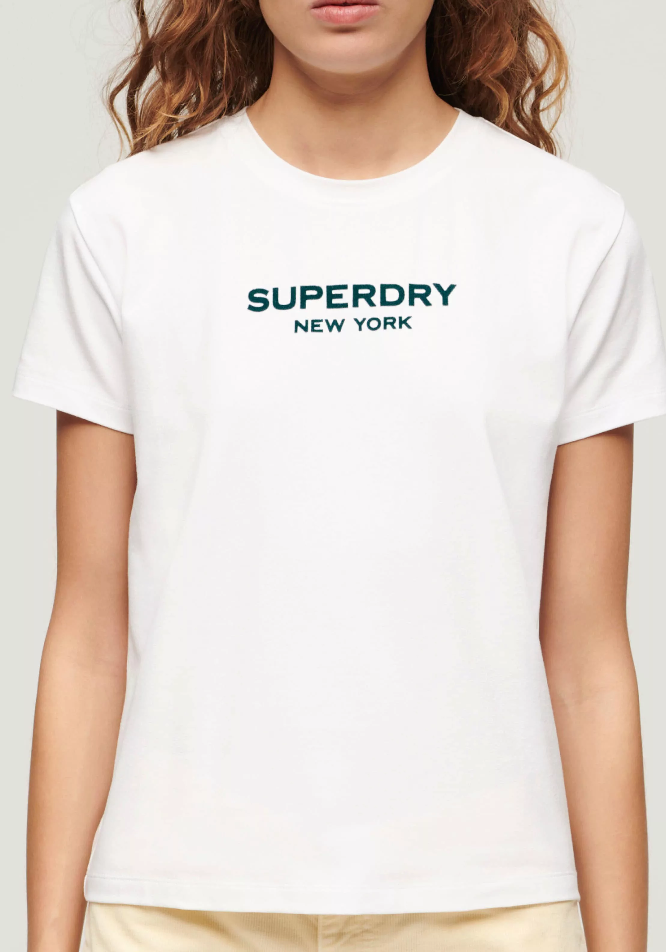 Superdry Kurzarmshirt SPORT LUXE GRAPHIC FITTED TEE günstig online kaufen