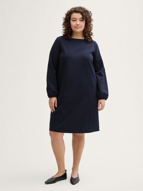 TOM TAILOR PLUS Sommerkleid Plus Size - Kleid mit Struktur günstig online kaufen