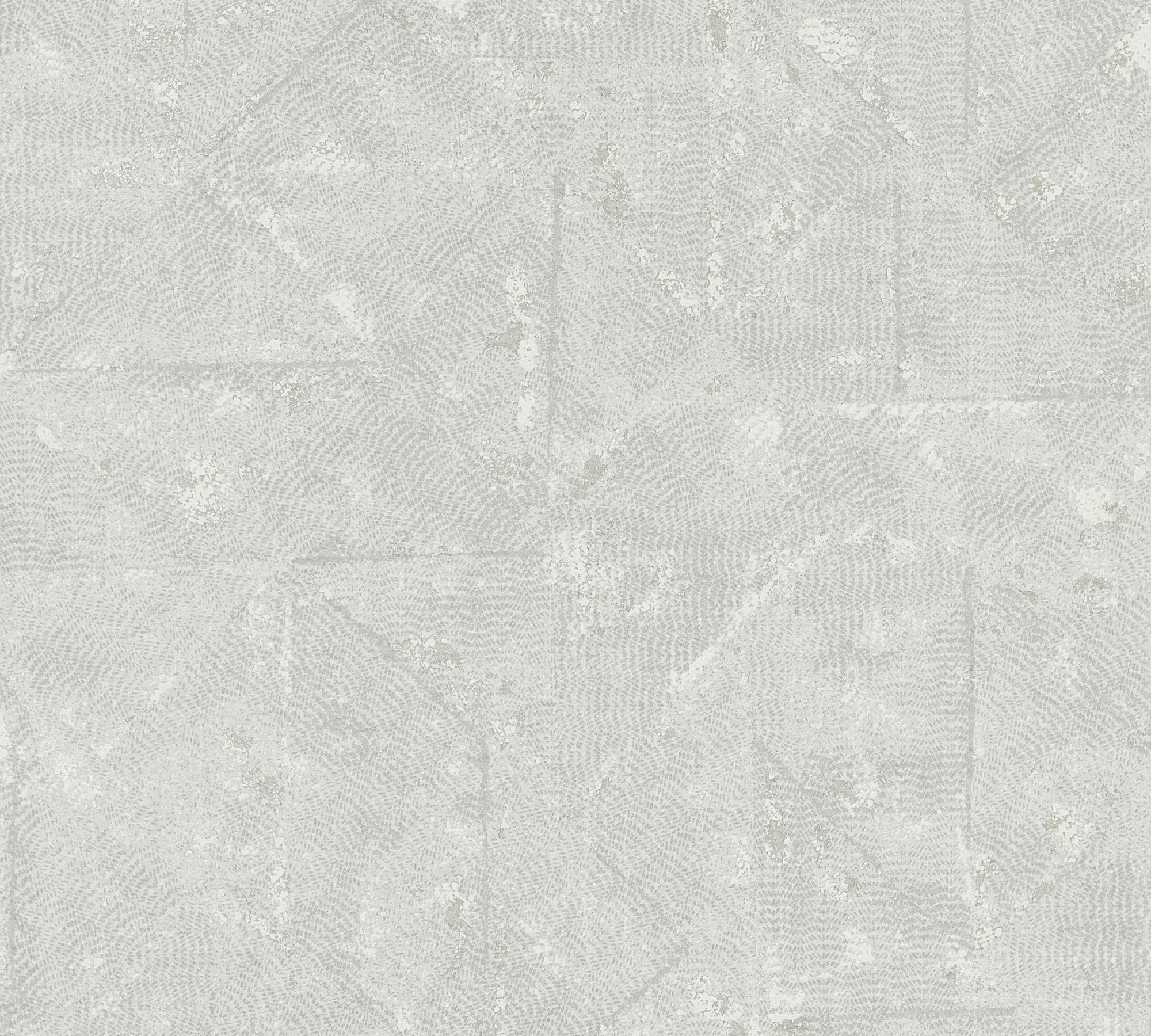 Bricoflor Hellgraue Vliestapete im Uni Stil Dreieck Tapete Ideal für Schlaf günstig online kaufen