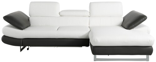 INOSIGN Ecksofa »Solution L-Form«, mit Arm- & Kopfteilverstellung, wahlweis günstig online kaufen