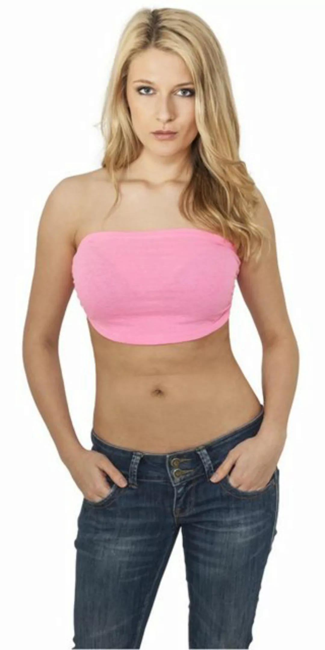 URBAN CLASSICS Bügelloser BH "Urban Classics Damen Ladies Neon Bandeau Top" günstig online kaufen