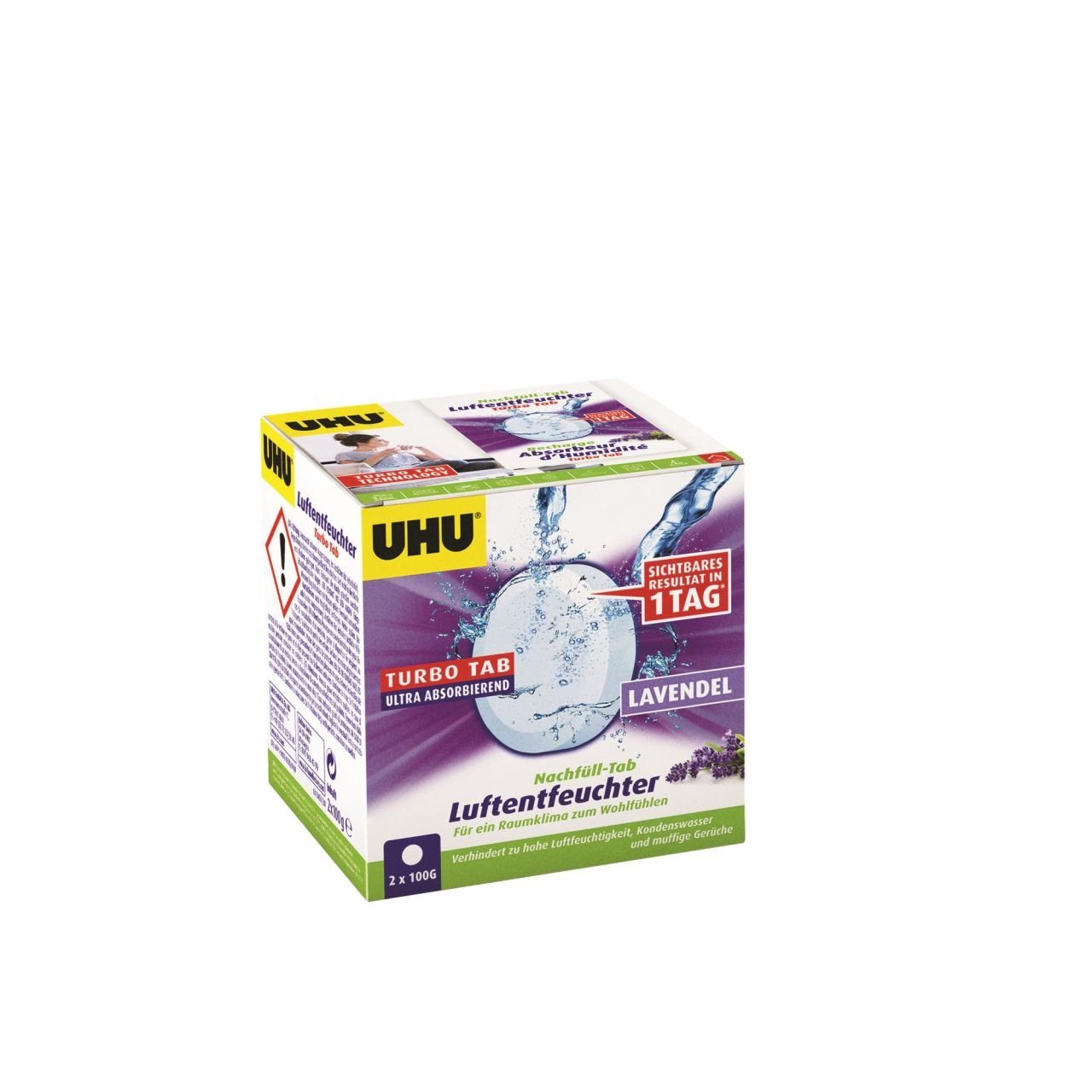 UHU Luftentfeuchter UHU Luftentfeuchter Nachfülltabs Lavendel, günstig online kaufen