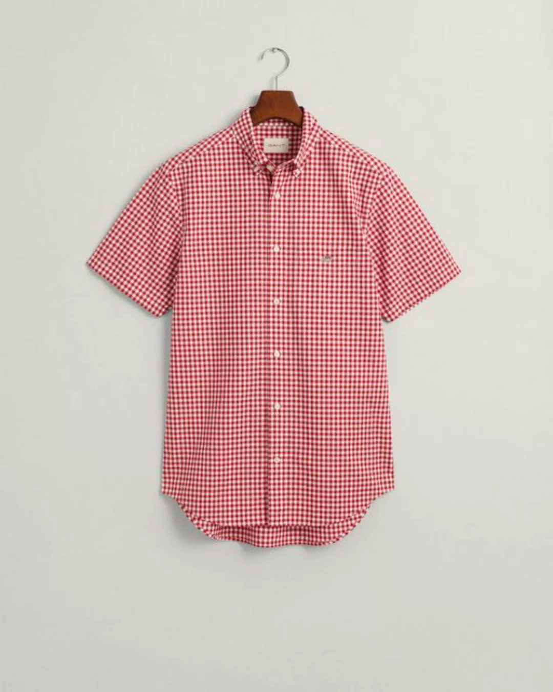 Gant Blusenshirt REG POPLIN GINGHAM SS SHIRT günstig online kaufen