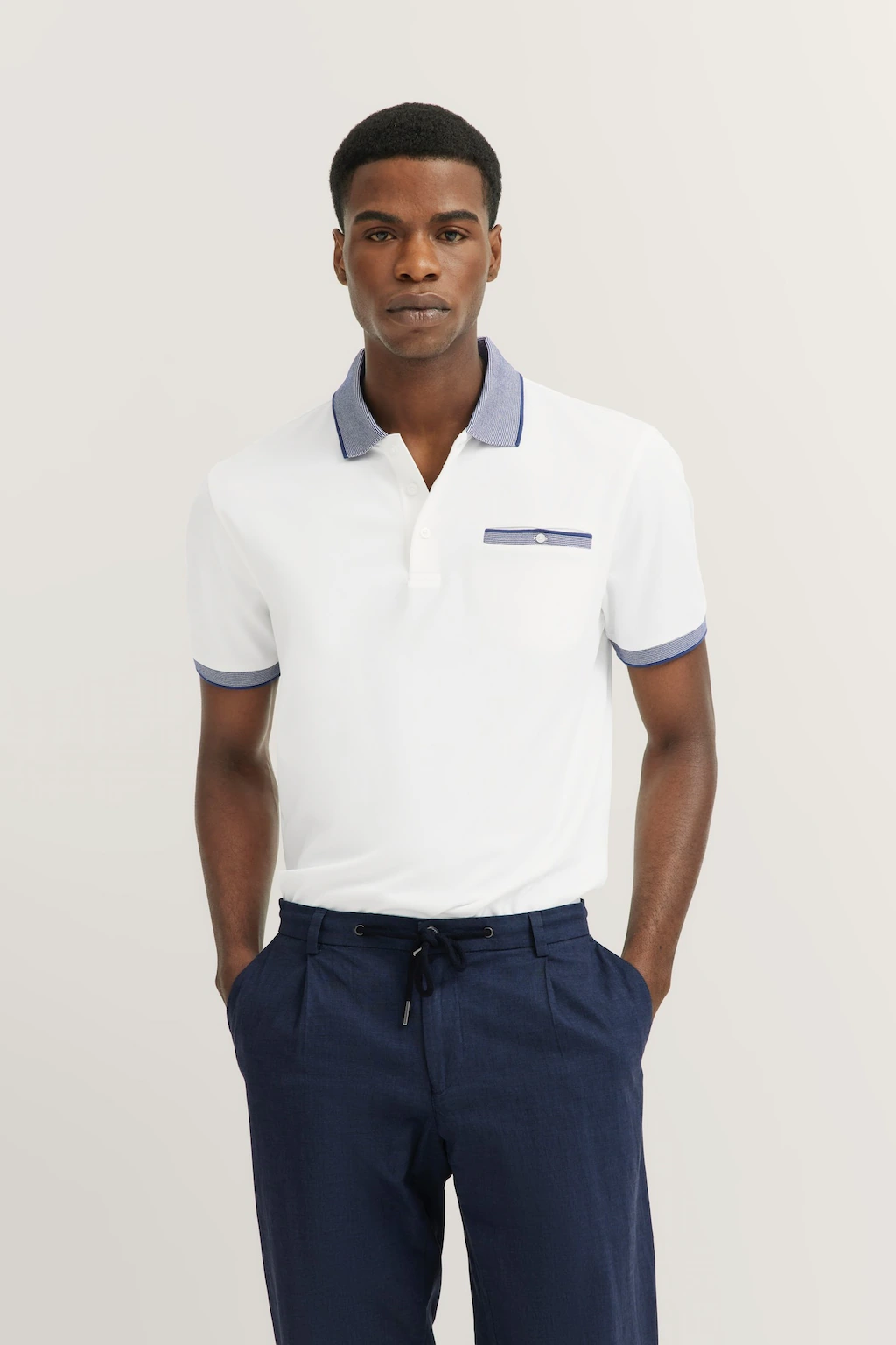 bugatti Poloshirt, mit dezenten Kontraststreifen günstig online kaufen