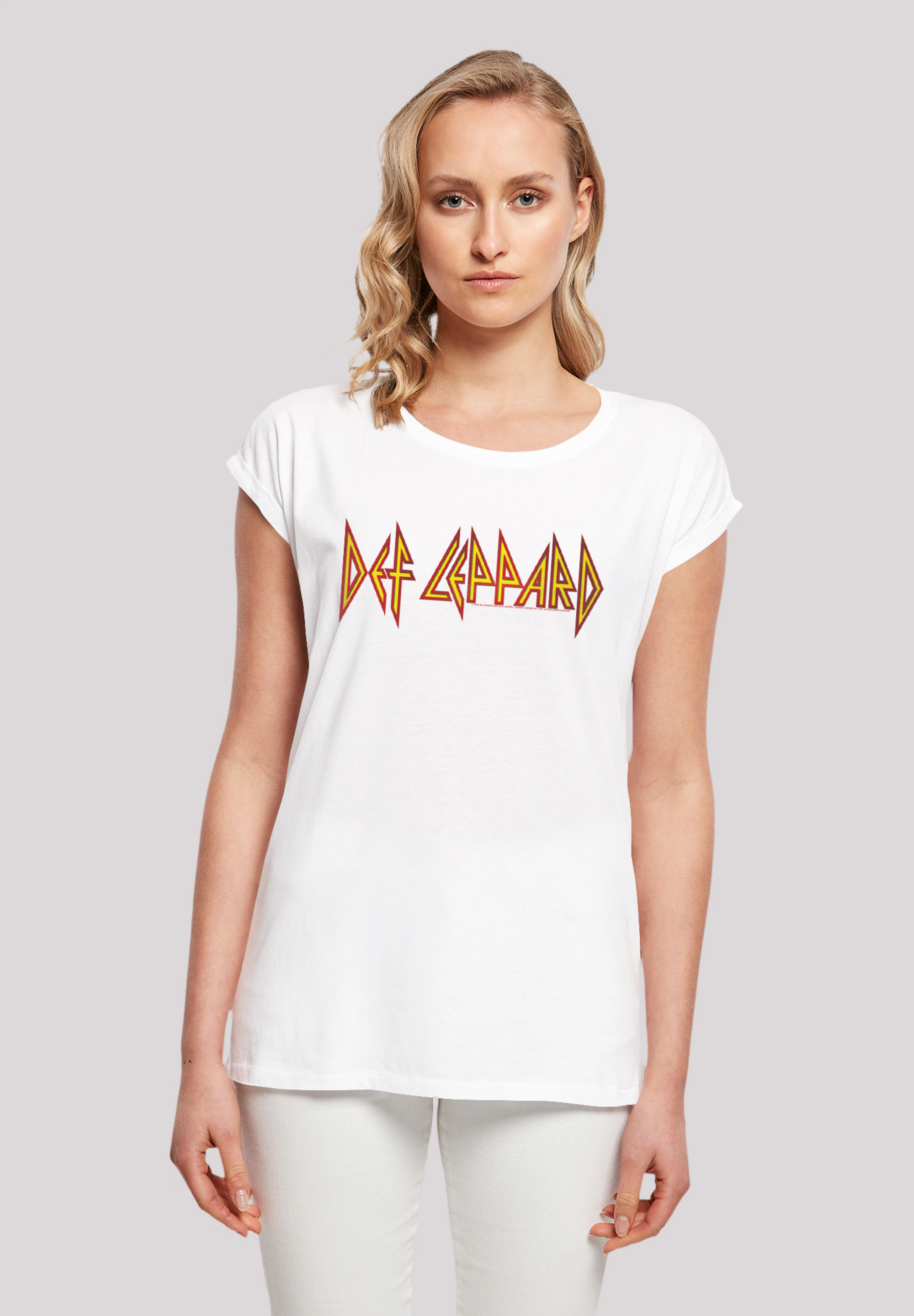 F4NT4STIC T-Shirt "Def Leppard Shatter Logo", Premium Qualität günstig online kaufen