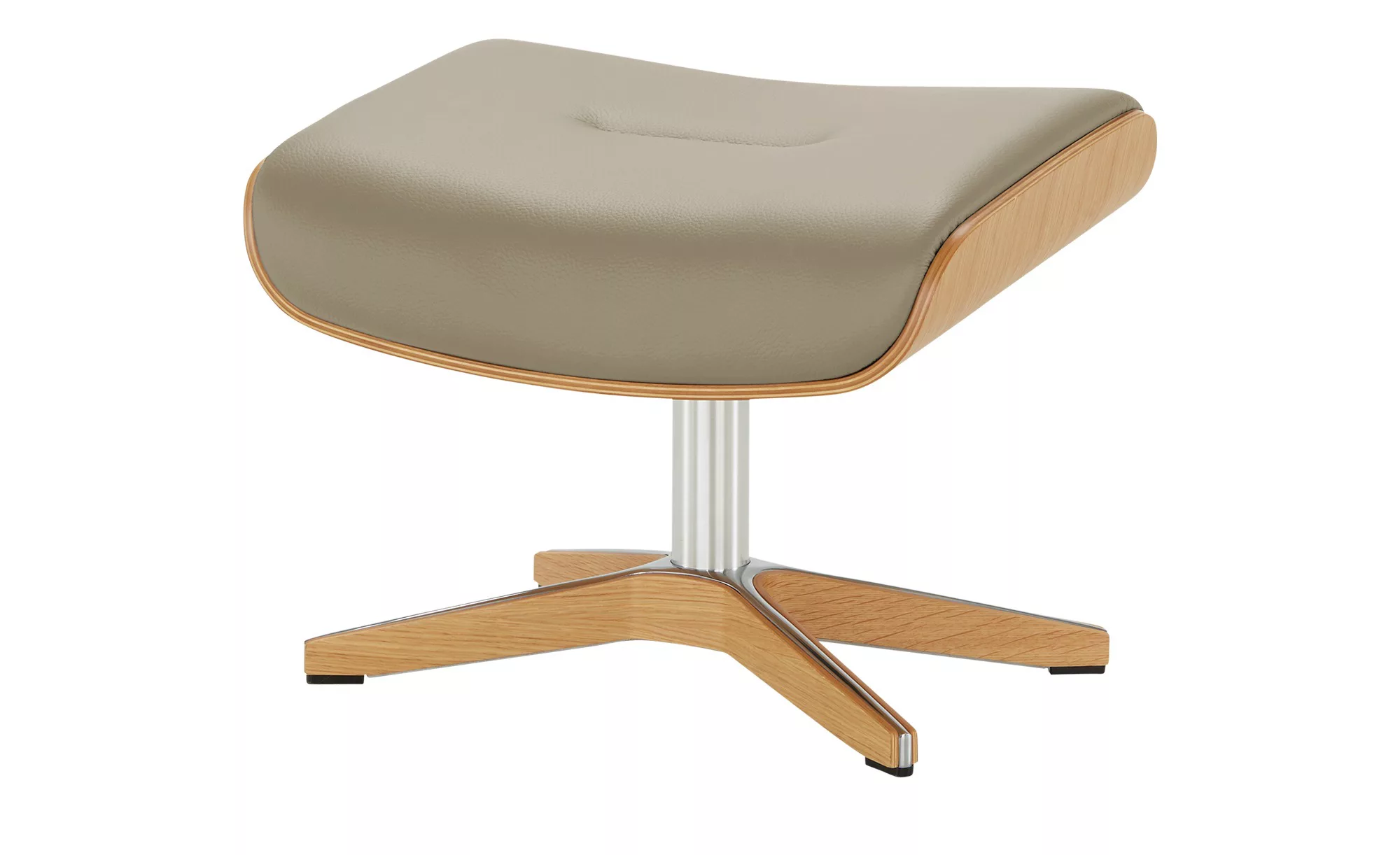 Drehhocker - grau - 51 cm - 39 cm - 38 cm - Polstermöbel > Hocker - Möbel K günstig online kaufen