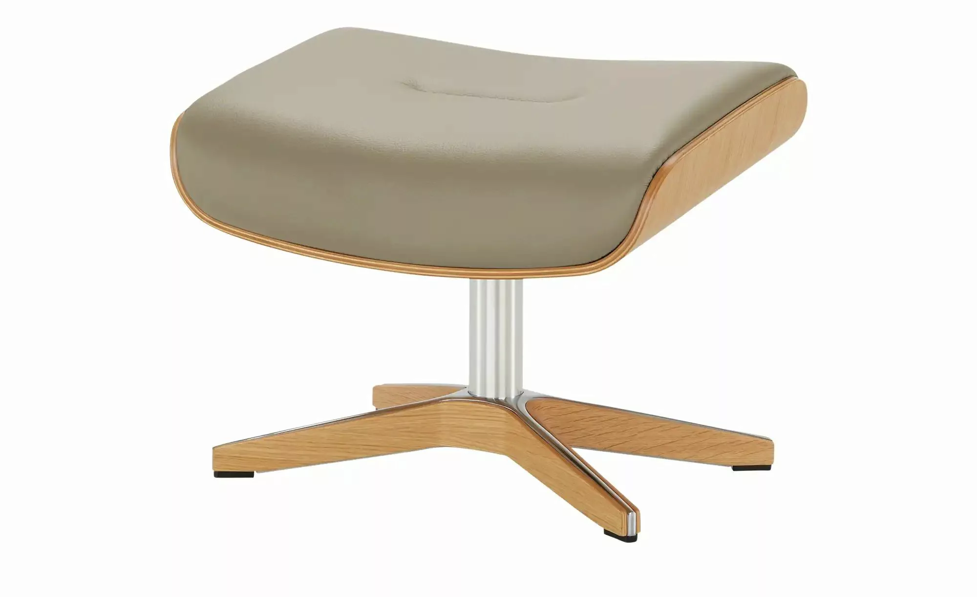 Hocker  Air ¦ grau ¦ Maße (cm): B: 51 H: 39 T: 38 Polstermöbel > Hocker - H günstig online kaufen