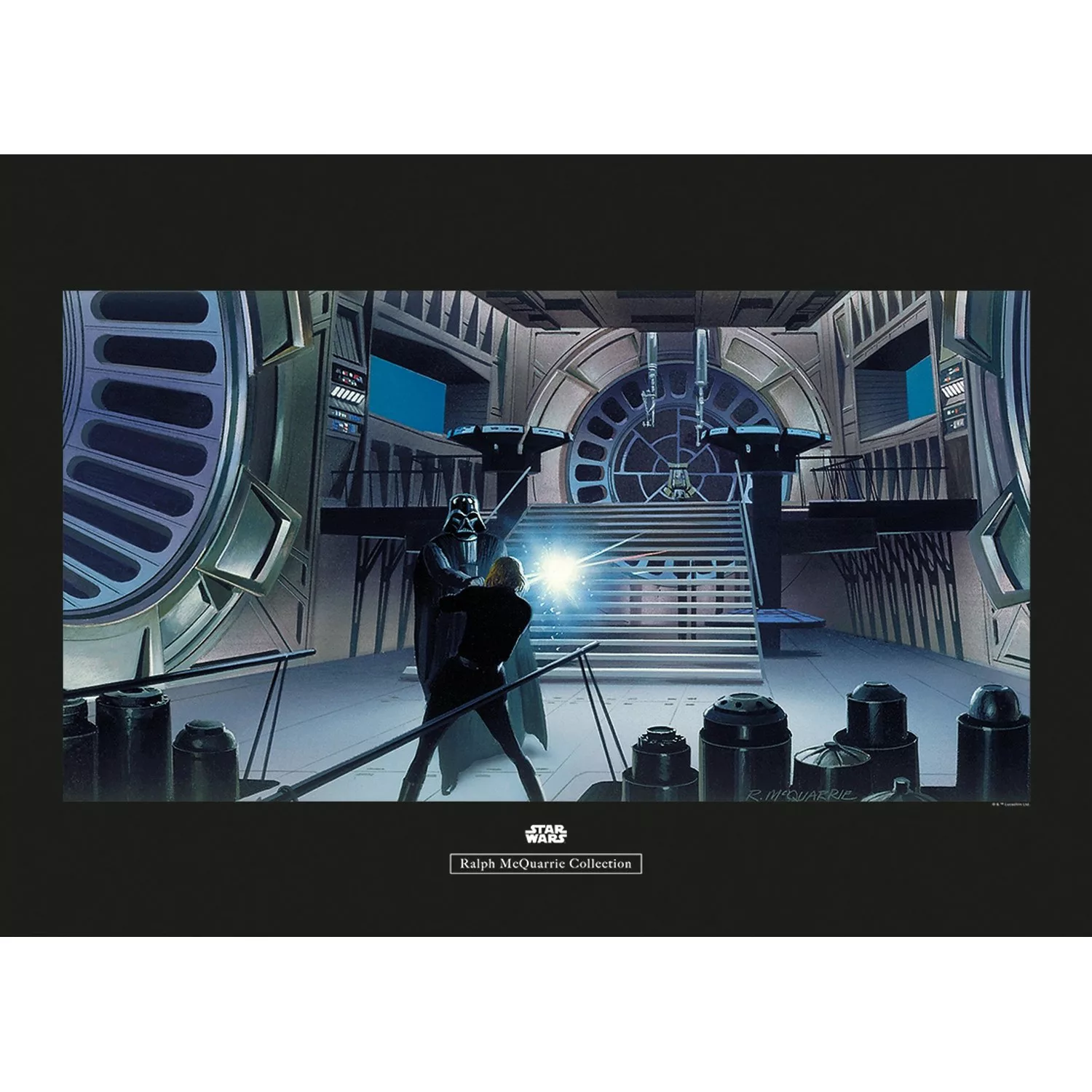 Komar Poster "Star Wars Classic RMQ Vader Luke Throneroom", Star Wars, (1 S günstig online kaufen