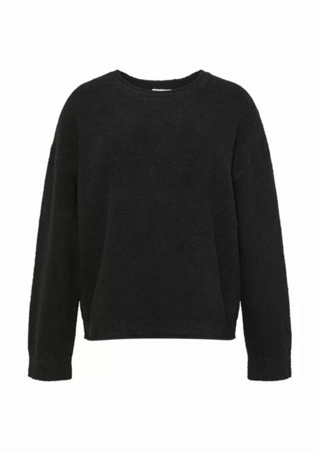 s.Oliver Strickpullover Weicher Strickpullover aus Bouclé günstig online kaufen