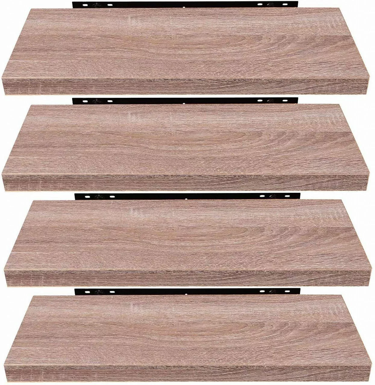 EUGAD Wandregal, 4-tlg., Holz Board Modern günstig online kaufen