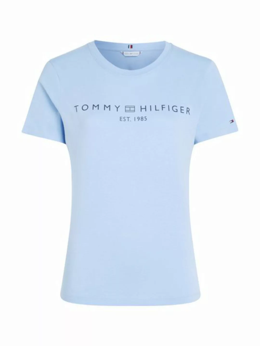 Tommy Hilfiger Curve Rundhalsshirt CRV REG CORP LOGO C-NK SS in größeren Gr günstig online kaufen