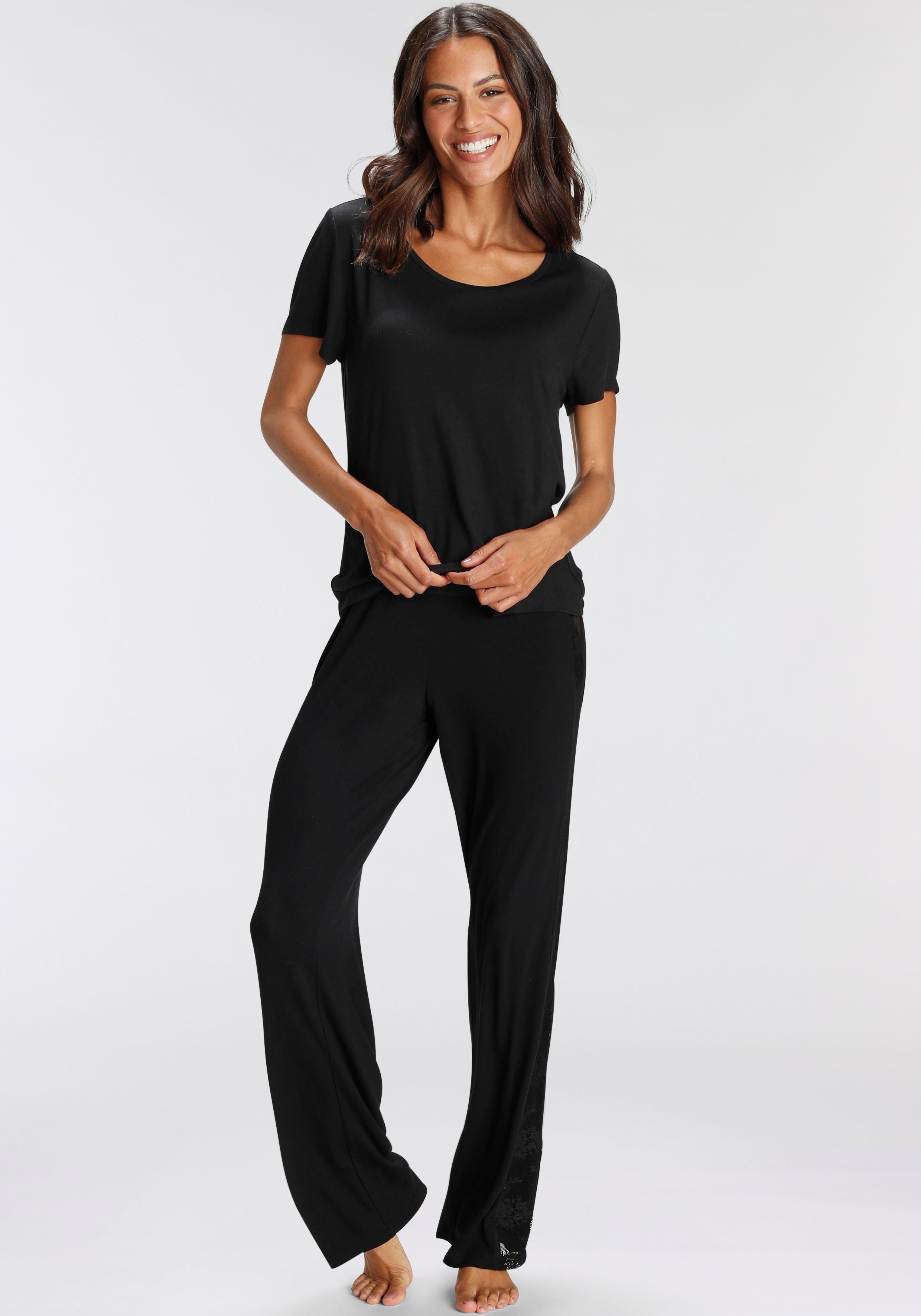 Bruno Banani Pyjama (2 tlg) mit günstig online kaufen