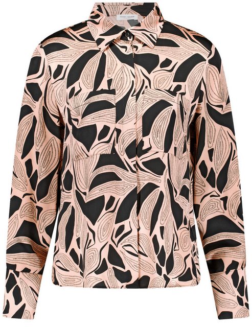 GERRY WEBER Langarmbluse Nachhaltige Bluse mit Allover-Muster günstig online kaufen