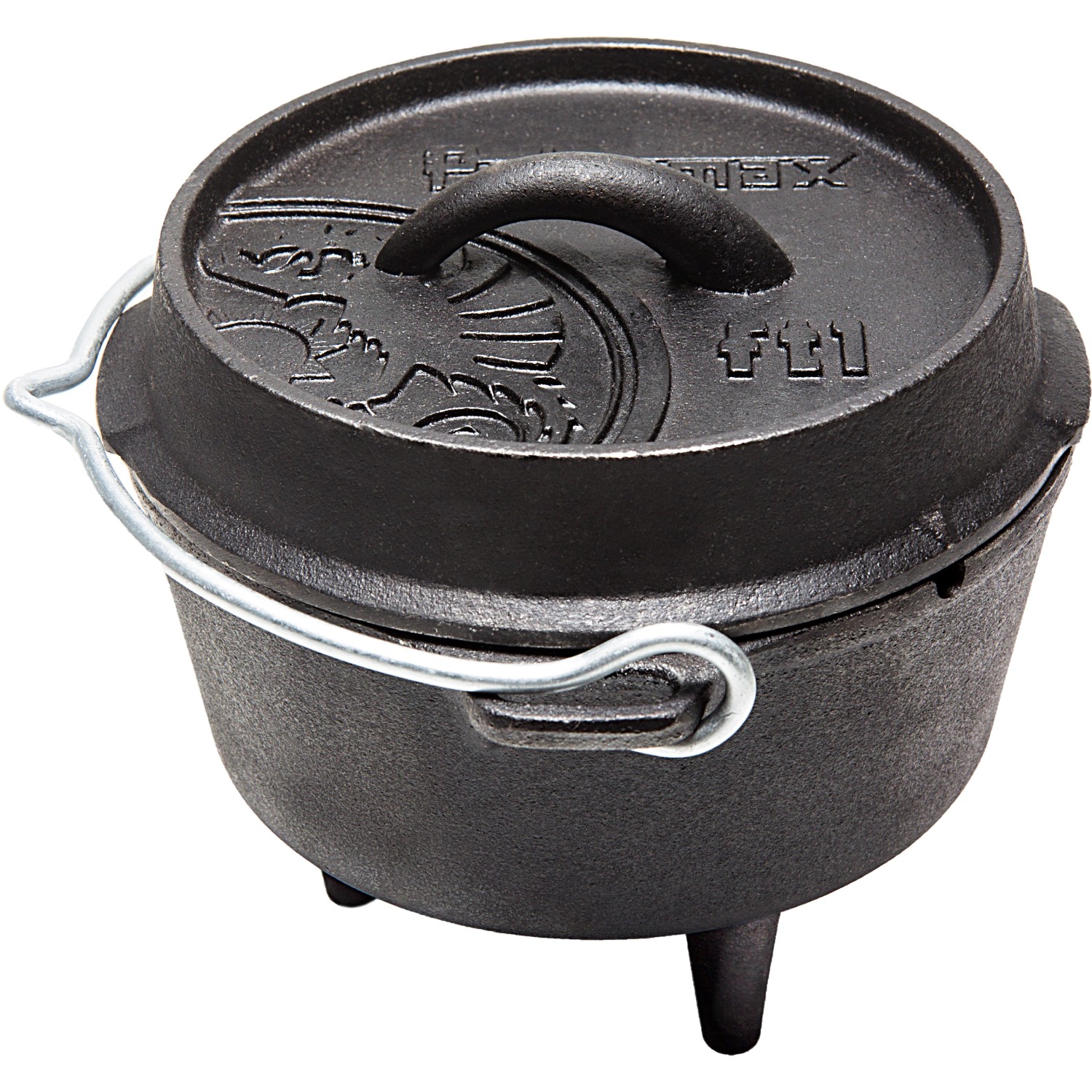 Petromax Dutch Oven FT1 Schwarz mit Standfüßen ca. 1,1 l günstig online kaufen