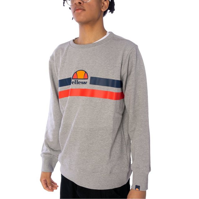 Ellesse Sweater Ellesse Prella Sweatshirt Herren Sweatpulli grey meliert (1 günstig online kaufen