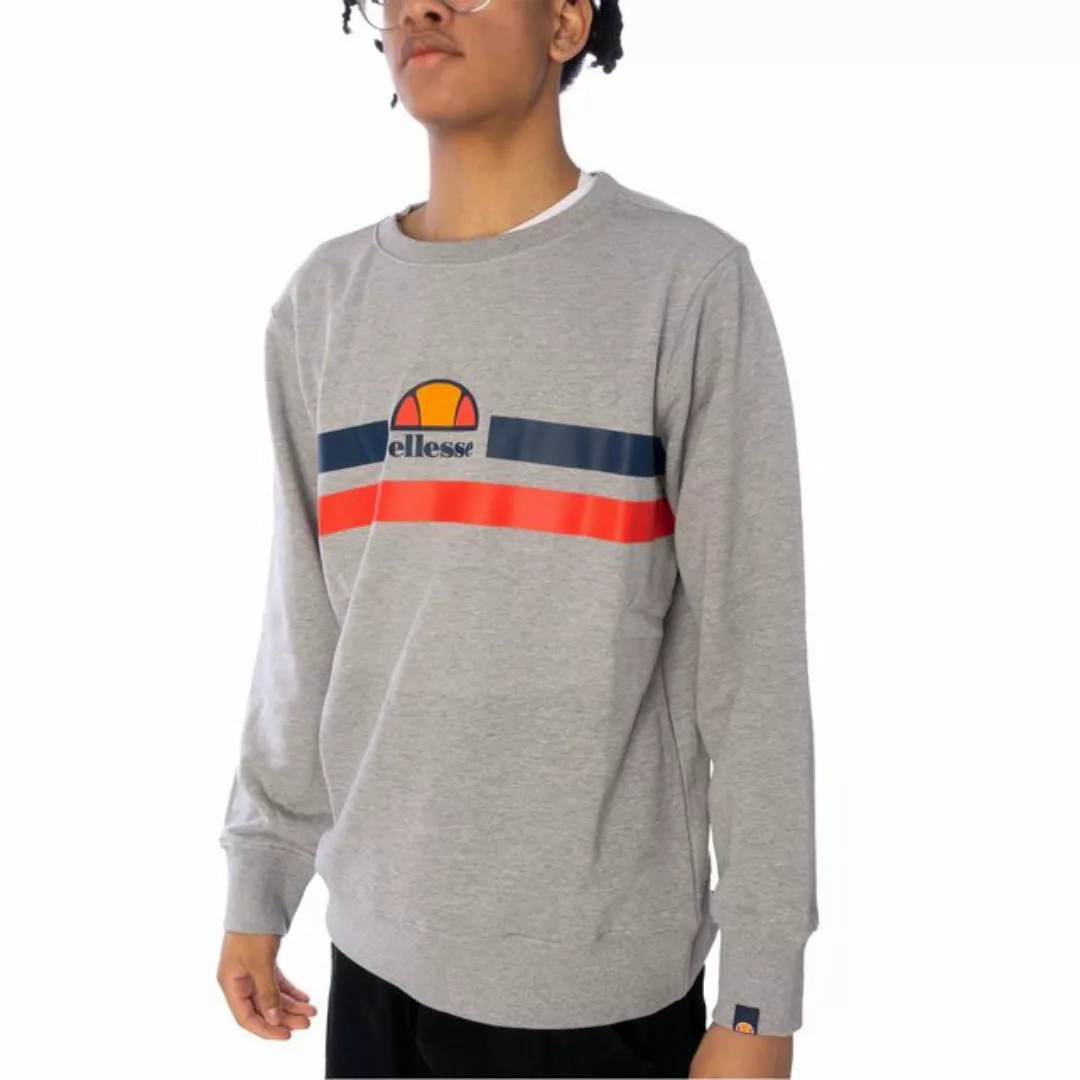 Ellesse Sweater Ellesse Prella Sweatshirt Herren Sweatpulli grey meliert (1 günstig online kaufen