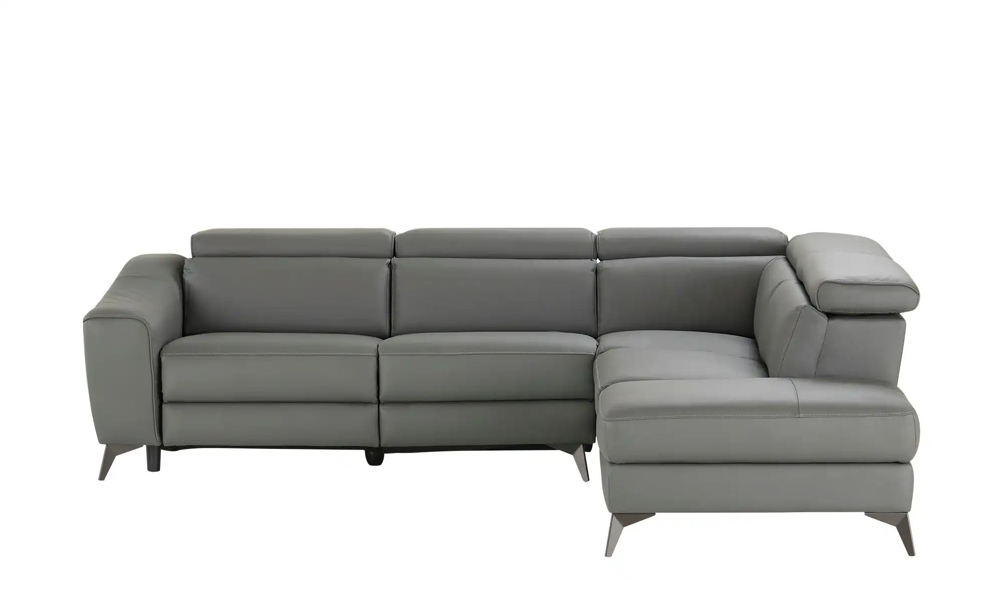 uno Ecksofa mit elektrischer Relaxfunktion Art ¦ grau ¦ Maße (cm): B: 271 H günstig online kaufen