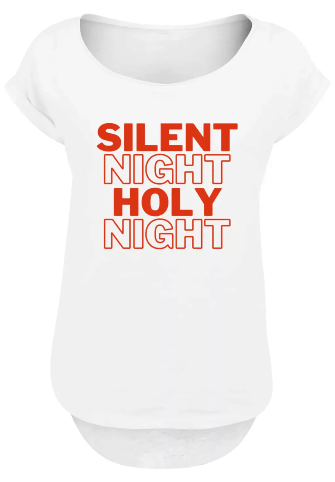 F4NT4STIC T-Shirt "Silent Night Holy Night Weihnachten", Print günstig online kaufen