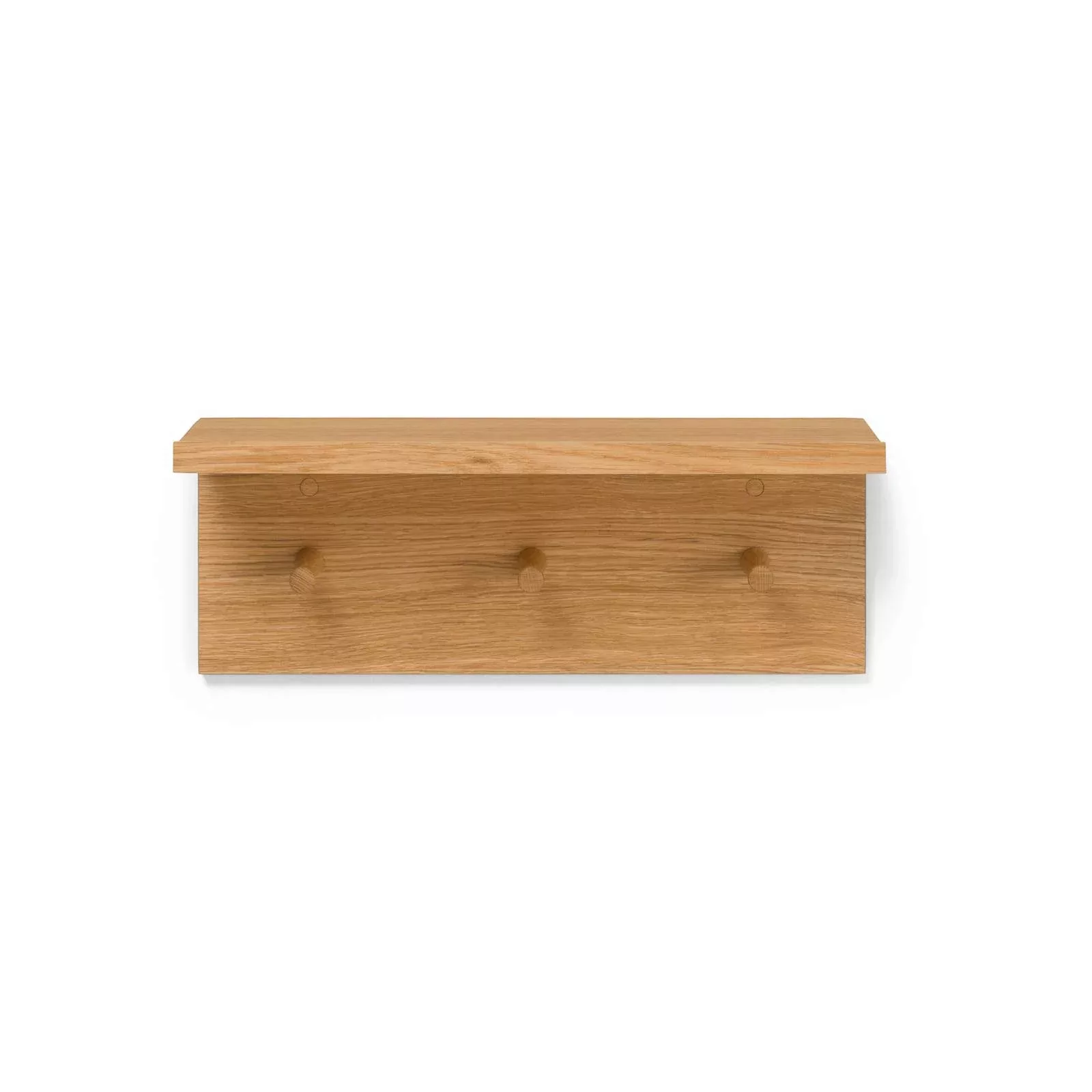 ferm LIVING Ablageregal Place Rack, 45 cm lang, Haken, Holz günstig online kaufen