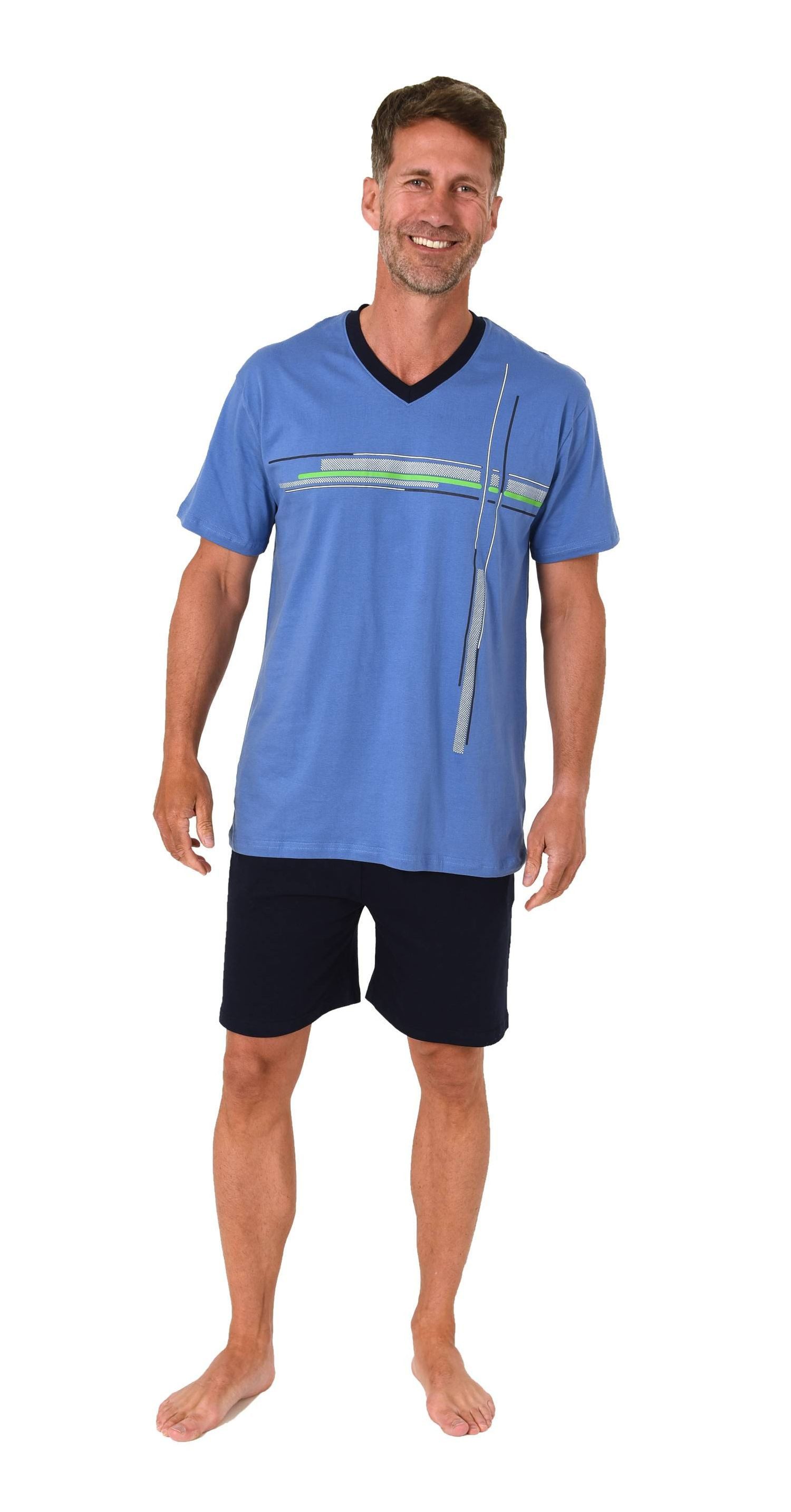 Normann Pyjama Normann Herren Schlafanzug Shorty günstig online kaufen
