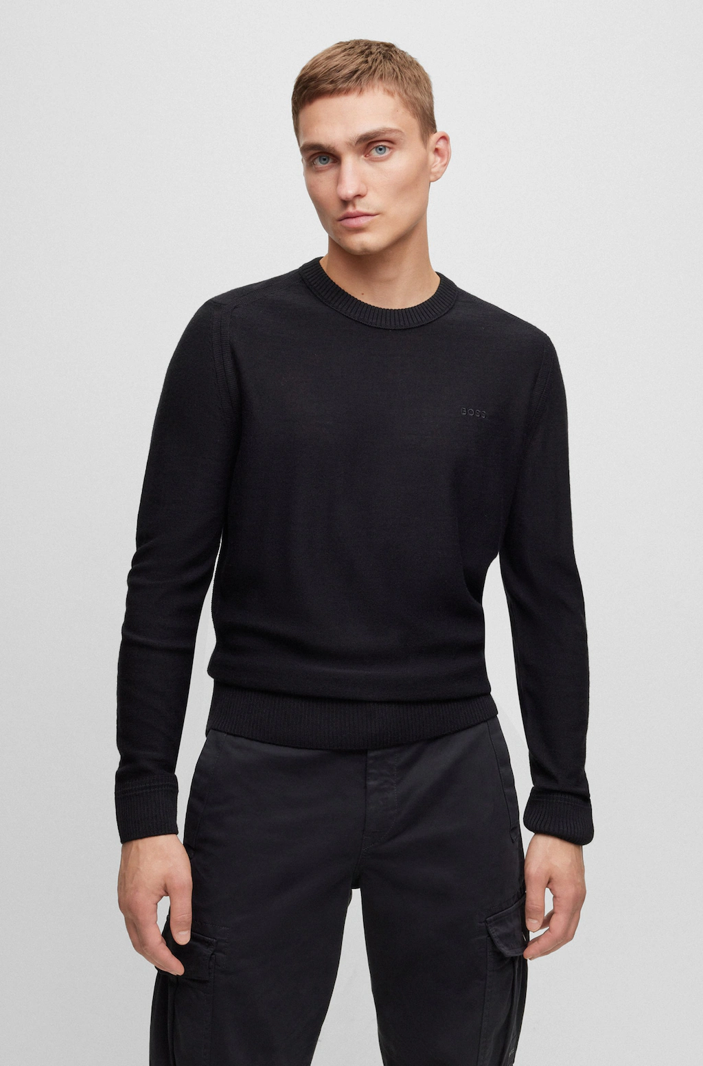 BOSS ORANGE Strickpullover "Avac", mit Schurwolle günstig online kaufen