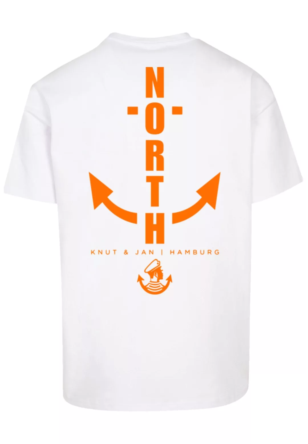 F4NT4STIC T-Shirt "North Anker Knut & Jan Hamburg", Print günstig online kaufen