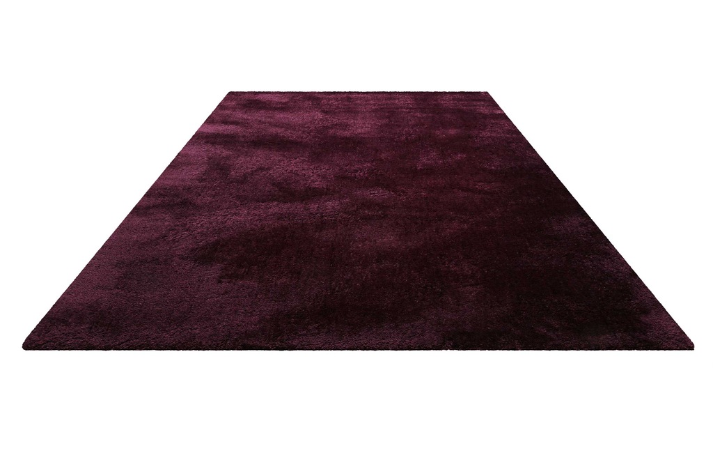 Homie Living Teppich »Pisa«, rund, 25 mm Höhe, Hochflor, Microfaser, uni, w günstig online kaufen