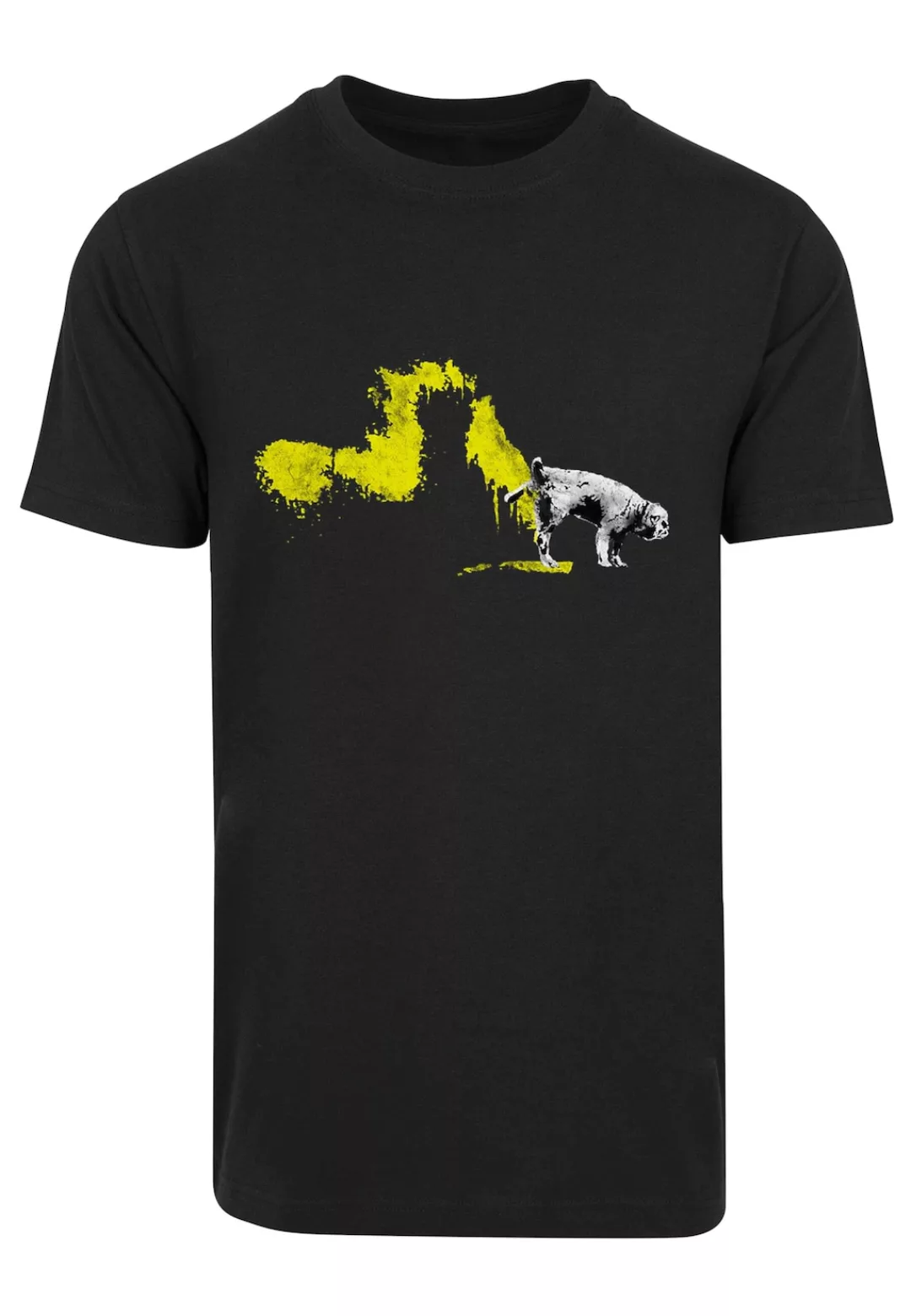 Merchcode T-Shirt "Merchcode Herren Wizz Dog T-Shirt" günstig online kaufen