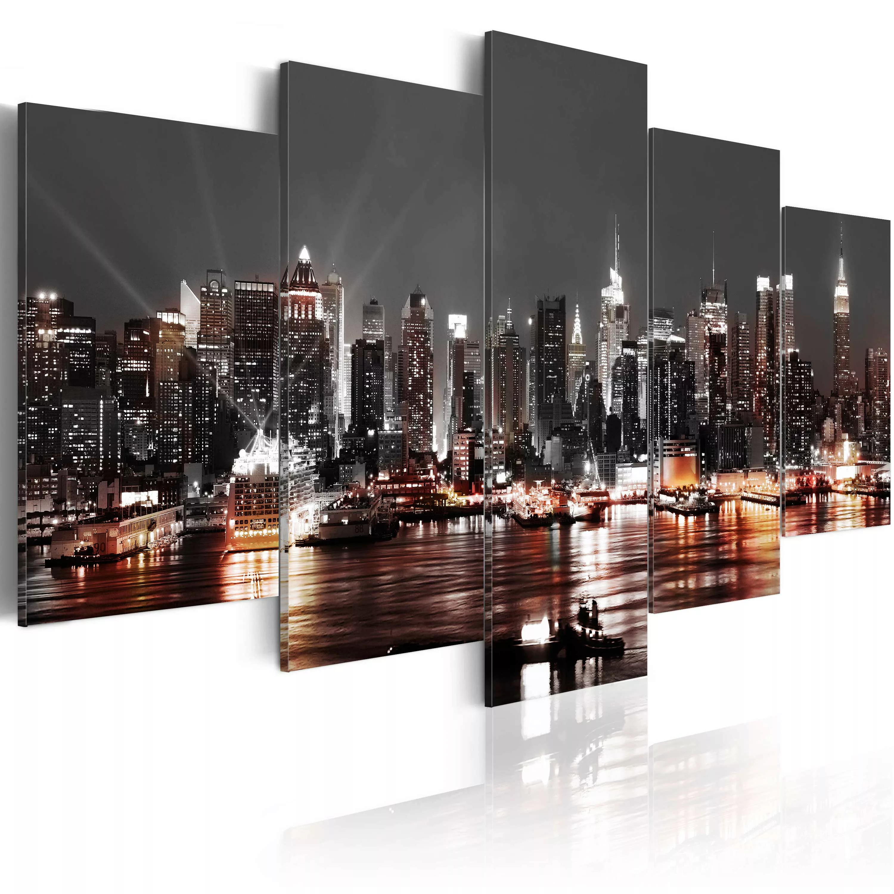 Wandbild - Grey city günstig online kaufen