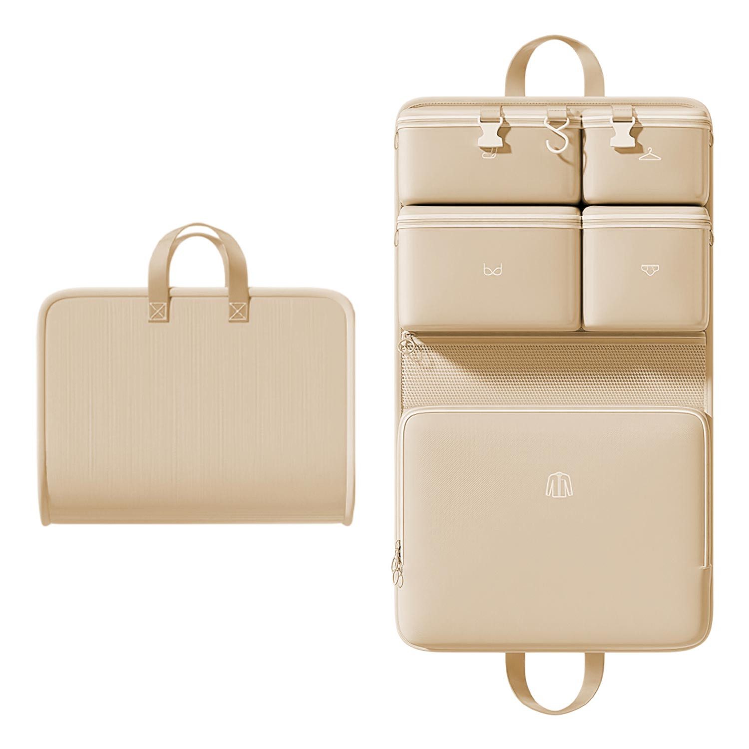 Refttenw Kofferorganizer Packtaschen Koffer Organizer Reise günstig online kaufen
