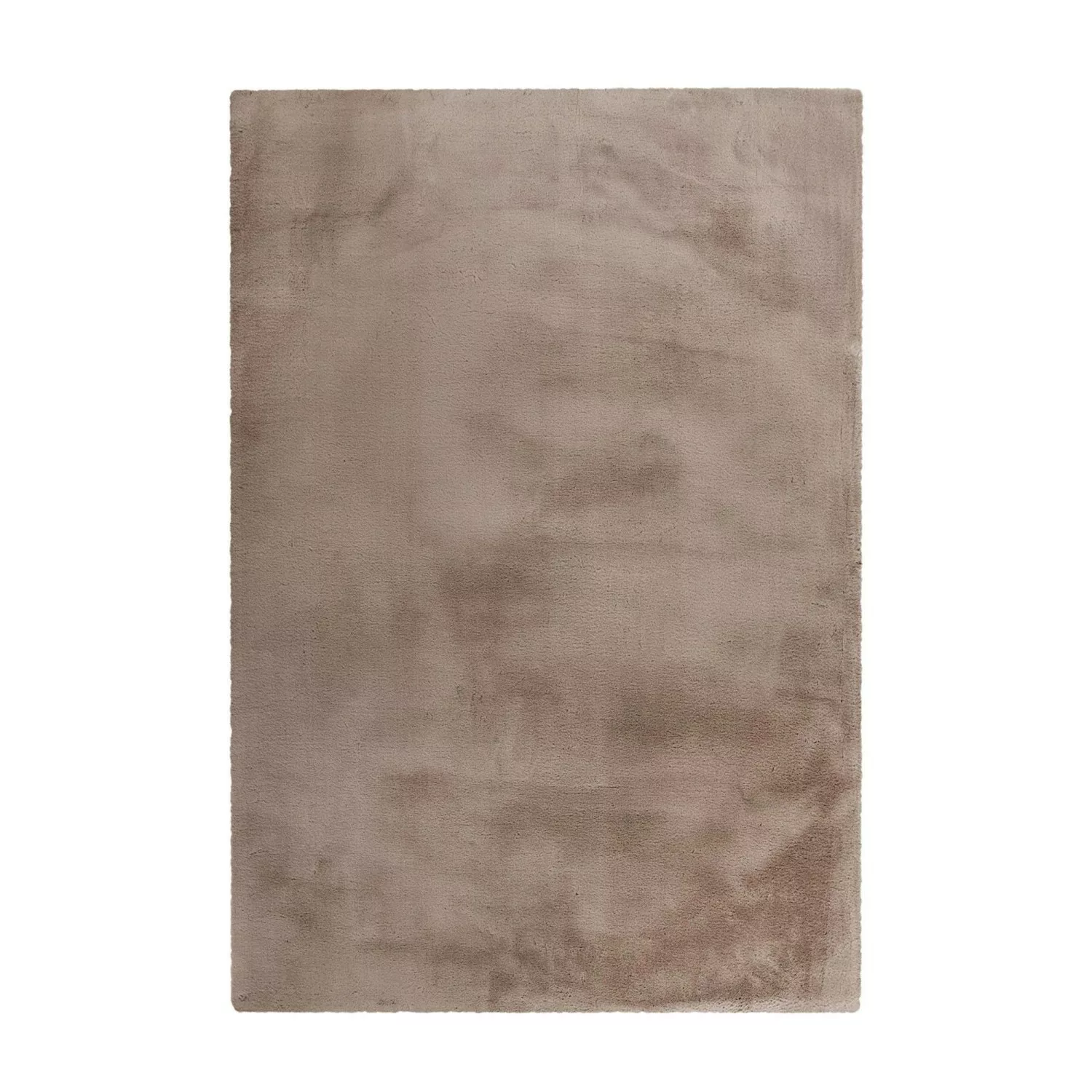 MeGusta Shaggy Hochflor Teppich Uni Taupe Polyester 200x290 cm Catalina günstig online kaufen