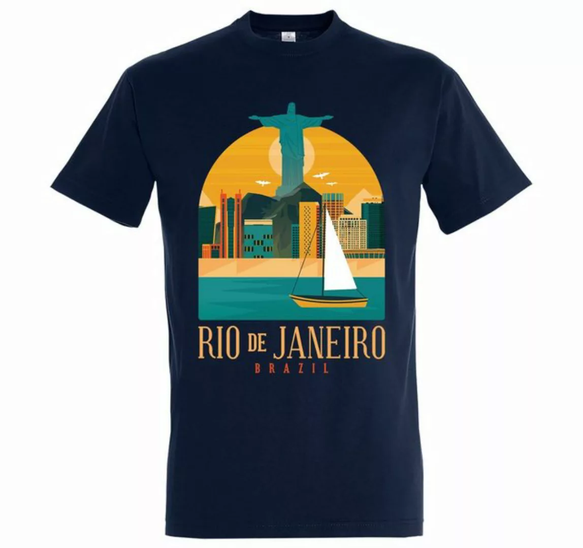 Youth Designz T-Shirt Rio De Janeiro Herren Shirt mit trendigem Frontprint günstig online kaufen