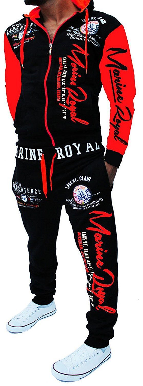 Jaylvis Jogginganzug Herren Trainingsanzug Freizeitanzug Sportanzug günstig online kaufen