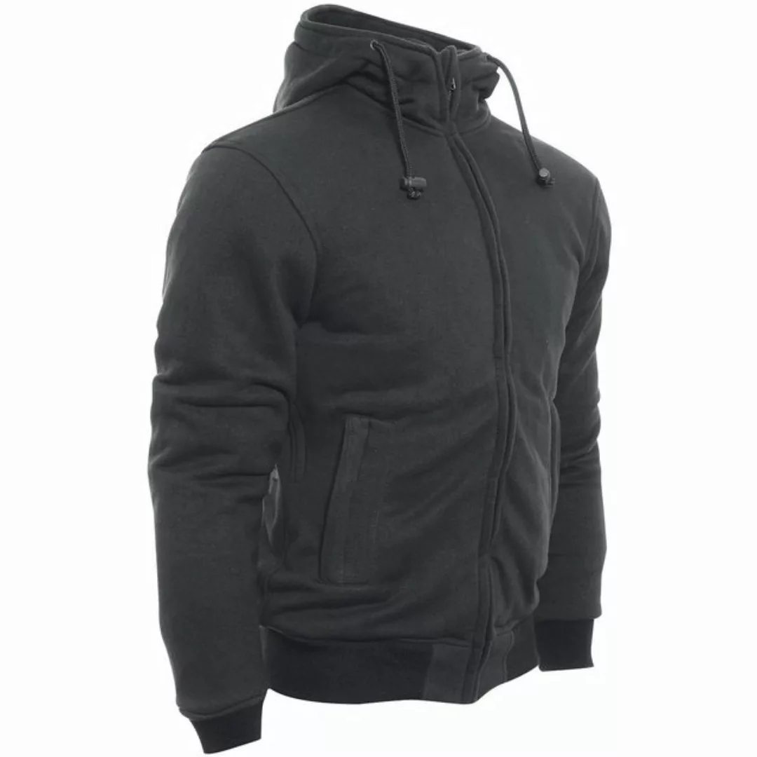 Bores Motorradjacke Bores Safety 3 Baumwoll-Hoodie schwarz 3XL günstig online kaufen