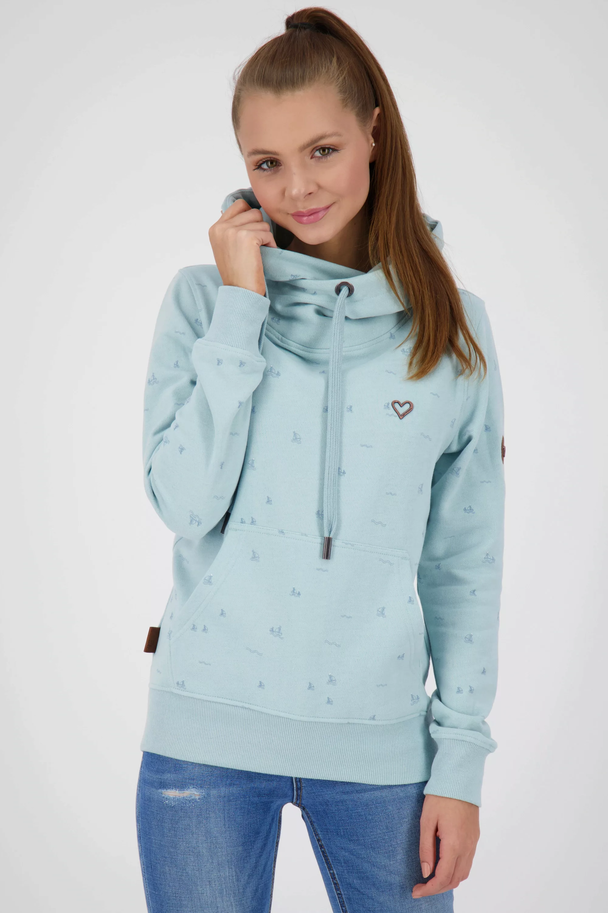 Alife & Kickin Kapuzensweatshirt "SarahAK B Sweatshirt Damen Kapuzensweatsh günstig online kaufen