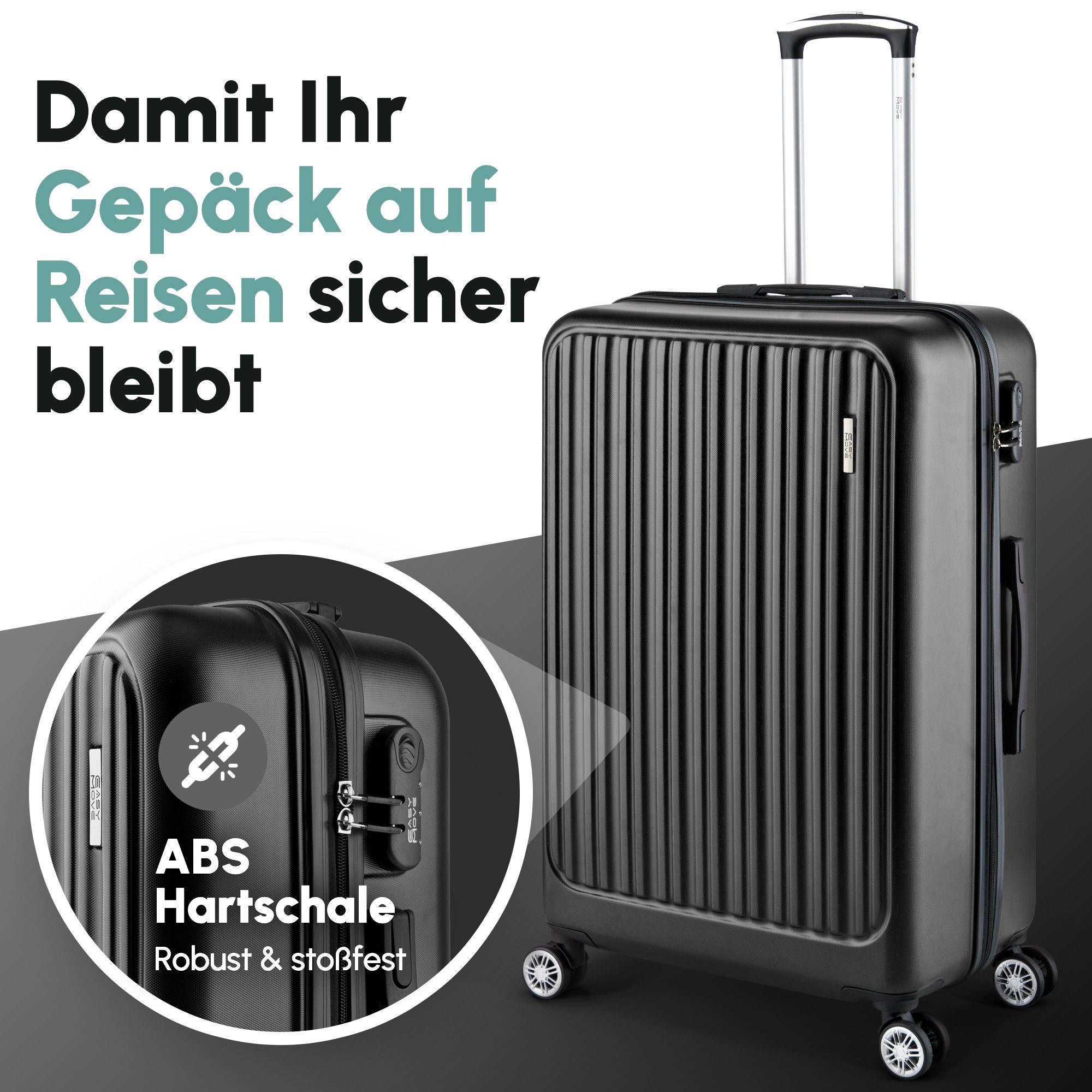 Easy Move Hartschalen-Trolley Leichter Rollkoffer ACE günstig online kaufen